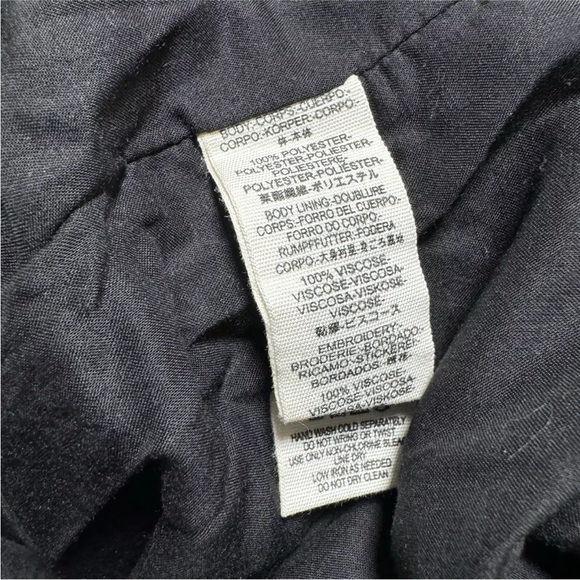 NWT Anthropologie Maeve Womens Size 2 Garden Glitz Skirt Black Sequin Floral - Picture 6 of 9